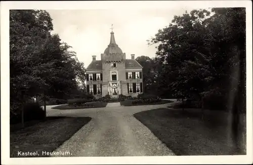 Ak Heukelum Lingewaal Gelderland, Kasteel