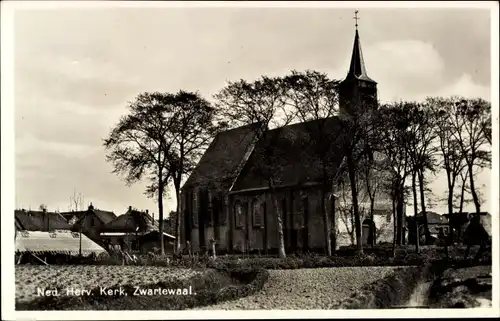 Ak Zwartewaal Südholland, Ned. Herv. Kerk