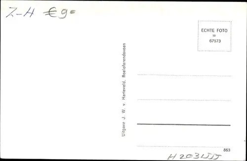 Ak Roelofarendsveen Südholland, Gemeentehuis