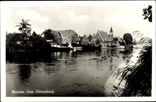 Ak Peursum Molenlanden Südholland, Gem. Giessenburg