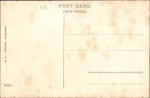 Ak Port Said Ägypten, Port