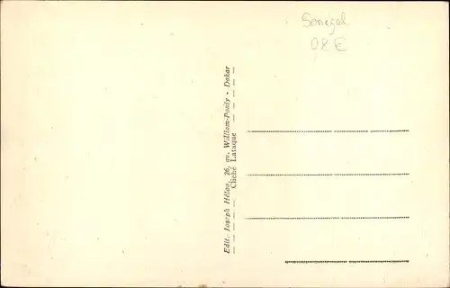 Ak Dakar Senegal, Afrique occidentale francaise, Le Palais du Gouverneur Général