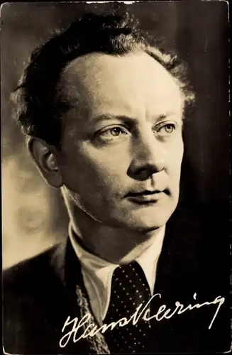 Ak Schauspieler Hans Klering