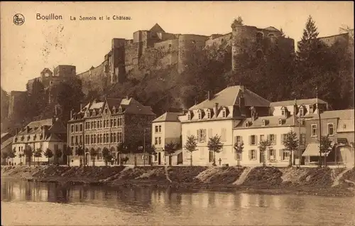 Ak Bouillon Wallonien Luxemburg, La Semois et le Chateau