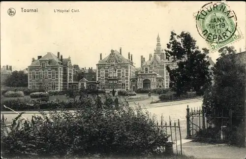 Ak Tournai Wallonien Hennegau, L'Hopital Civil