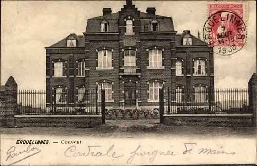 Ak Erquelinnes Wallonien Hennegau, Couvent