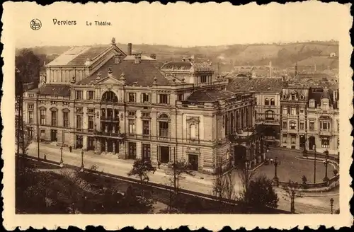 Ak Verviers Wallonien Lüttich, La Theatre