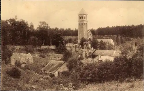 Ak Orval Florenville Wallonien Luxemburg, Abbaye d'Orval, Vue de l'Abbaye, Cote Nord