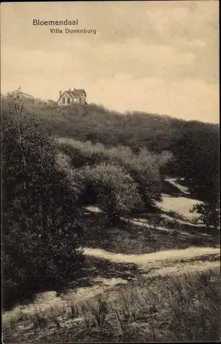 Ak Bloemendaal Nordholland Niederlande, Villa Dunenburg