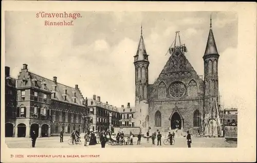Ak Scheveningen Den Haag Südholland, Binnenhof