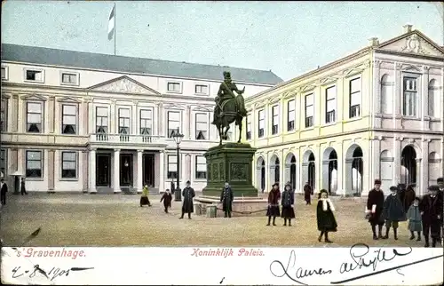 Ak 's Gravenhage Den Haag Südholland, Koninklijk Paleis