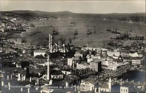 Ak Konstantinopel Istanbul Türkei, Port et Bosphore