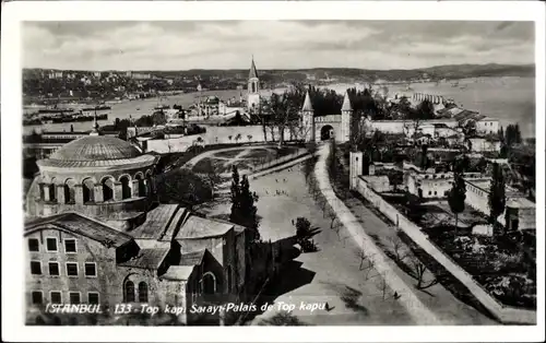 Ak Konstantinopel Istanbul Türkei, Le Sérail et Sainte Irène