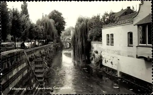 Ak Valkenburg Limburg Niederlande, Venetiaans Geulgezicht