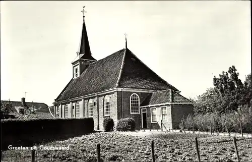 Ak Goudswaard Südholland, Kirche