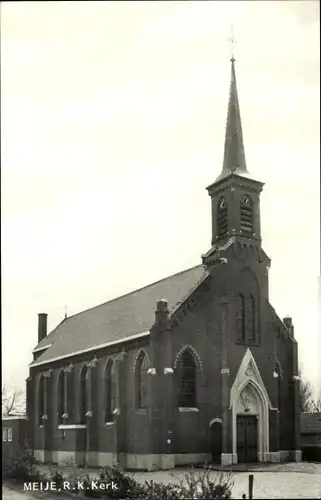 Ak Meije Südholland, R.K. Kerk, Außenansicht