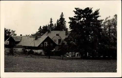 Foto Ak Obernassau Nassau Frauenstein im Erzgebirge, Altes Forsthaus