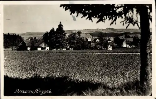 Foto Ak Nassau Frauenstein im Erzgebirge, Gesamtansicht