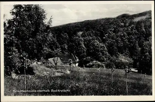 Ak Bad Kreischa, Hirschbachmühle