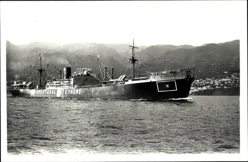 Foto Dampfer S. Thome, Portugal, Frachtschiff