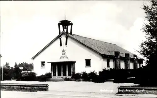 Ak Hoophuizen Hulshorst Gelderland, Ned. Herv. Kapel