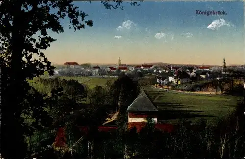 Ak Königsbrück in der Oberlausitz, Panorama