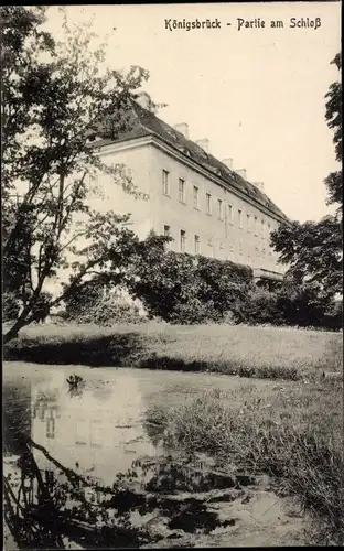 Ak Königsbrück in der Oberlausitz, Schloss