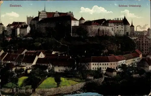 Ak Bautzen in der Oberlausitz, Schloss Ortenburg