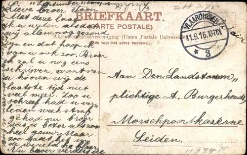 Ak Vlaardingen Südholland, Segelboot, Dampfer