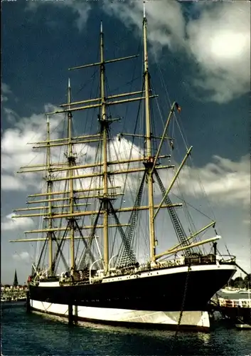 Ak Travemünde Lübeck Schleswig Holstein, Segelschiff Passat, Viermastbark