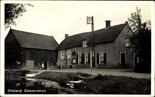 Ak Ottoland Graafstroom Südholland, Gemeentehuis