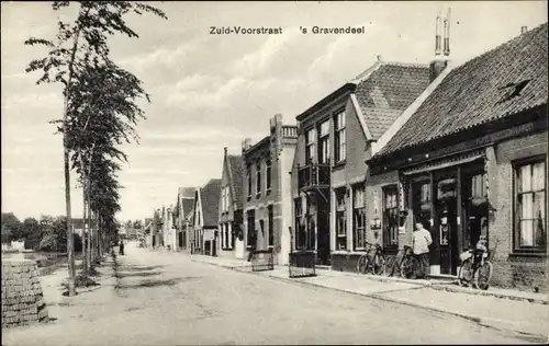 Ak 's Gravendeel Südholland, Zuid Voorstraat