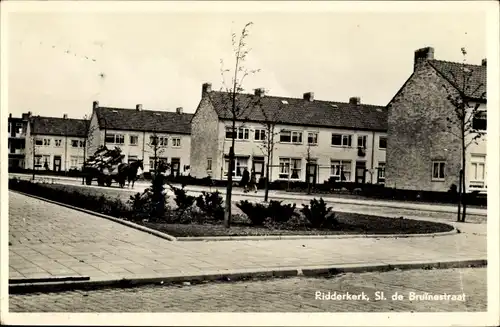 Ak Ridderkerk Südholland Niederlande, Sl. de Bruinestraat