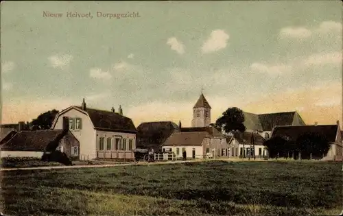 Ak Nieuw Helvoet Hellevoetsluis Südholland, Dorpsgezicht