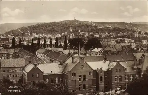 Ak Arnstadt in Thüringen, Panorama