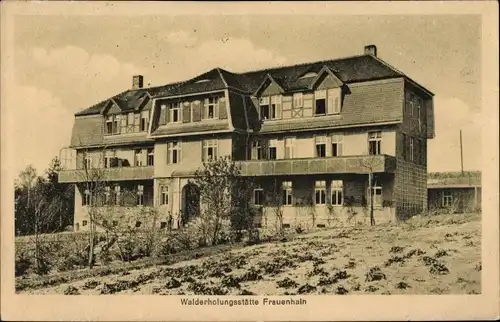 Ak Frauenhain Röderaue in Sachsen, Walderholungsstätte