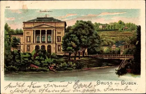 Litho Guben in der Niederlausitz, Stadttheater