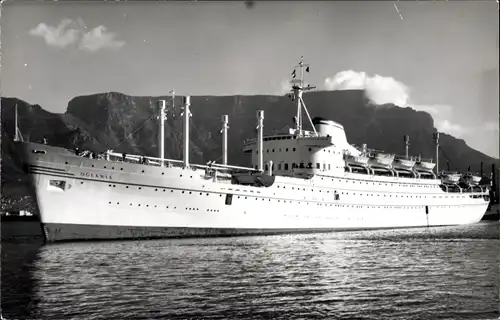 Foto Ak Dampfer Oceania, Italian Line
