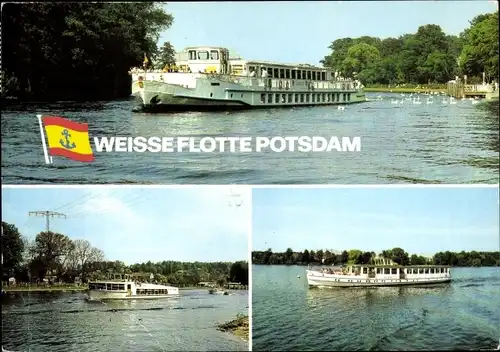 Ak Weiße Flotte Potsdam, Salondampfer Sanssouci