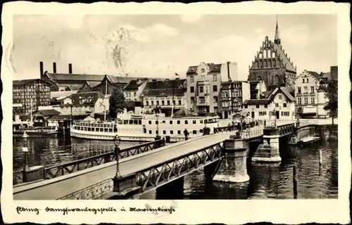 Ak Elbląg Elbing Westpreußen, Stadtansicht