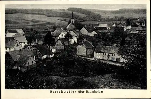 Ak Berschweiler bei Baumholder, Blick auf den Ort