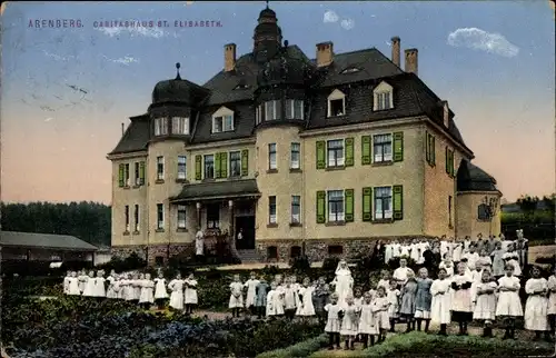 Ak Arenberg Koblenz am Rhein, Caritashaus St. Elisabeth