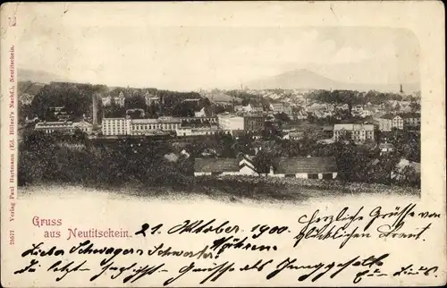 Ak Nový Jičín Neutitschein Reg Mährisch Schlesien, Totalansicht der Ortschaft