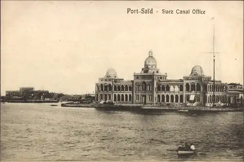 Ak Port Said Ägypten, Office of the Suez Canal Company