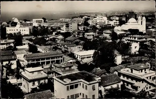 Ak Dakar Senegal, vue générale de la ville et de la mer