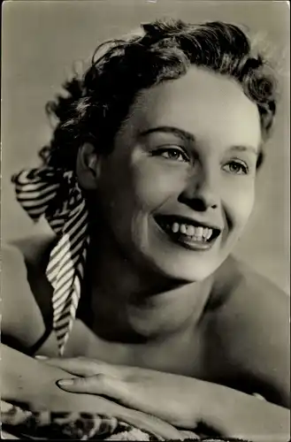Ak Schauspielerin Christina Huth, Portrait, DEFA Film
