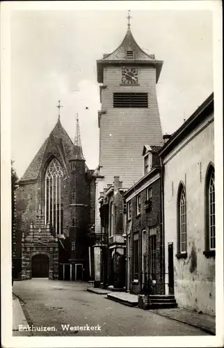 Ak Enkhuizen Nordholland Niederlande, Westerkerk