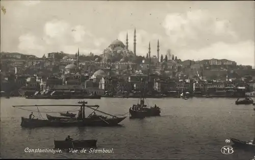 Ak Konstantinopel Istanbul Türkei, Vue de Stamboul