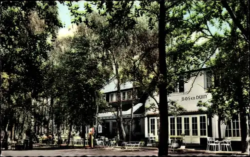 Ak Udenhout Nordbrabant, Hotel-Cafe-Restaurant Bos en Duin, Terrasse