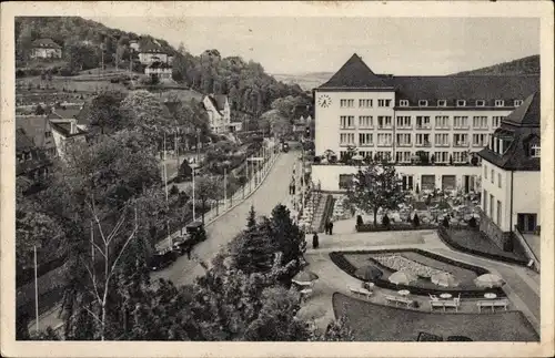 Ak Oberschlema Bad Schlema im Erzgebirge Sachsen, Radiumbad, Kurhaus